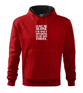 Leave me alone - Mikina s kapucí hooded sweater