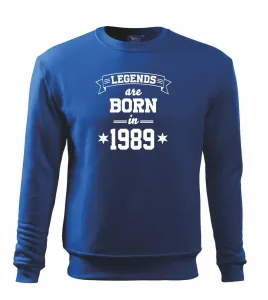Legends are born in 1989 - Mikina Essential pánská