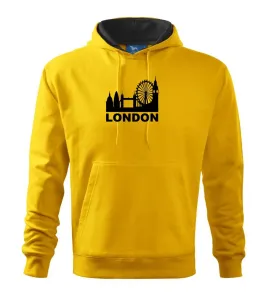London Silueta - Mikina s kapucí hooded sweater