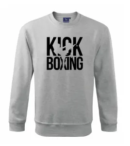 Nápis Kick Boxing - Mikina Essential pánská