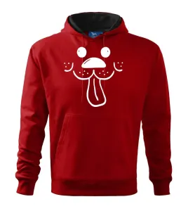 Pes obličej - Mikina s kapucí hooded sweater