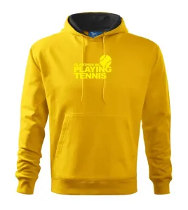 Playing tennis - Mikina s kapucí hooded sweater