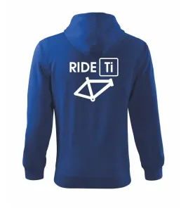 Ride Ti - Mikina s kapucí na zip trendy zipper