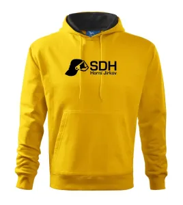 SDH helma  (vlastní název) - Mikina s kapucí hooded sweater