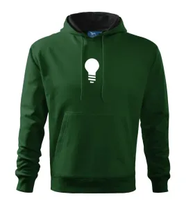 Žárovka jednoduchá - Mikina s kapucí hooded sweater