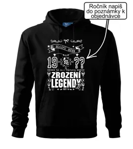 Zrození legendy - pro Moraváka - Mikina s kapucí hooded sweater