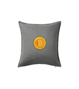 Bitcoin mince - Polštář 50x50