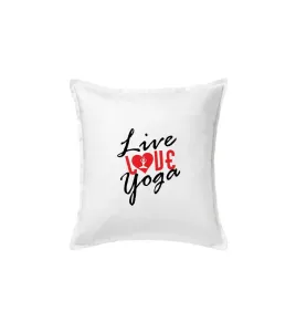 Live Love Yoga - Polštář 50x50