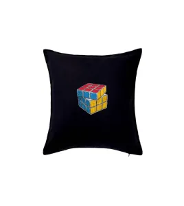 Rubikova kostka kreslená - Polštář 50x50