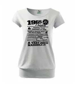 1965 v kostce - Volné triko city