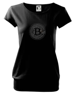 Bitcoin tištěný spoj - Volné triko city