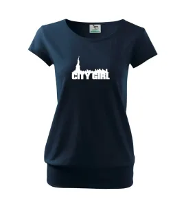 Citygirl - Volné triko city
