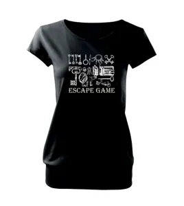 Escape game zámky - Volné triko city