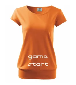 Game start - Volné triko city