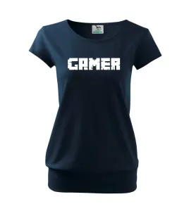 Gamer nápis - Volné triko city