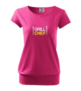 Grilování - Grill Chef - Volné triko city