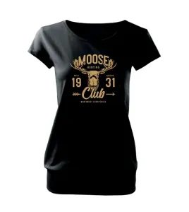 Moose club - Volné triko city