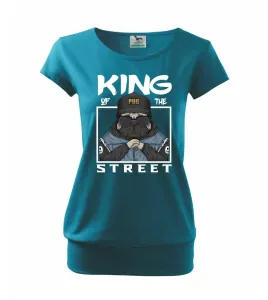 Mops king of street - Volné triko city