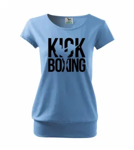 Nápis Kick Boxing - Volné triko city