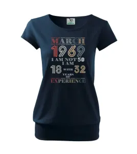 Narozeniny experience 1969 march - Volné triko city