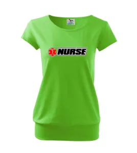 Nurse kříž - Volné triko city