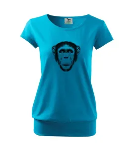 Opice kresba - Volné triko city