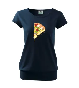 Pizza / Pizza kousek - Volné triko city
