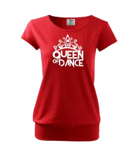 Queen of Dance - Volné triko city