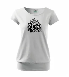 Queen of Rock - Volné triko city