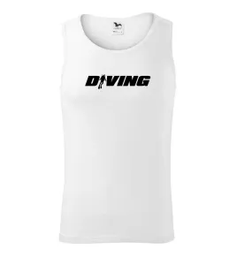 Diving nápis potápěč - Tílko pánské Core