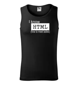 HTML - Tílko pánské Core