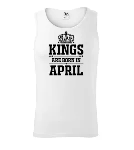 Kings are born in April - Tílko pánské Core