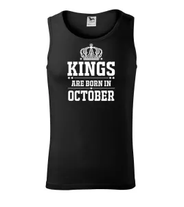 Kings are born in October - Tílko pánské Core