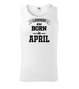 Legends are born in April - Tílko pánské Core