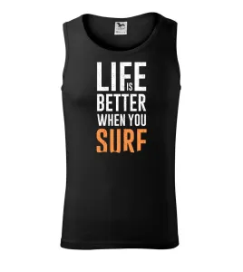 Life is better when you surf - Tílko pánské Core