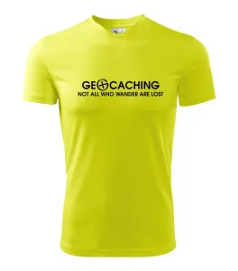 Geocaching lost - Dětské triko Fantasy sportovní