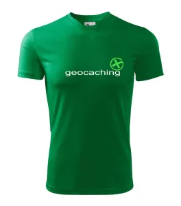 Geocaching nápis - Dětské triko Fantasy sportovní (dresovina)