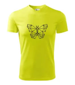 Geometrie - motýl - Dětské triko Fantasy sportovní (dresovina)