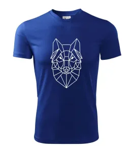 Geometrie - vlk - Dětské triko Fantasy sportovní (dresovina)