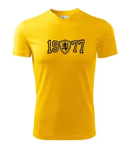 Narozeninový motiv - znak - 1977 - Dětské triko Fantasy sportovní (dresovina)
