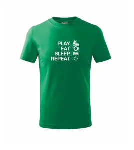 Play Eat Sleep Repeat hokej - Triko dětské basic