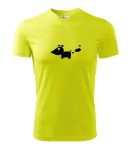 Prdící pes - Dětské triko Fantasy sportovní (dresovina)