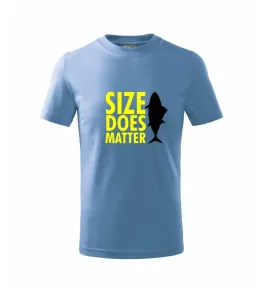 Rybaření - Size does matter - Triko dětské basic