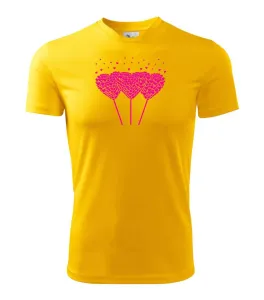 Srdce balónky - Dětské triko Fantasy sportovní (dresovina)