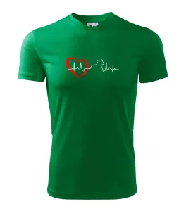 Stafordšírsky bulteriér EKG - Dětské triko Fantasy sportovní (dresovina)