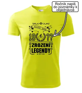 Zrození legendy - pro cyklistu - Dětské triko Fantasy sportovní (dresovina)