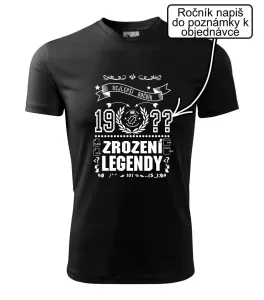 Zrození legendy - pro programátora - Dětské triko Fantasy sportovní (dresovina)