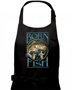 Born to fish - Zástěra klasická