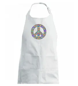 Peace symbol mandela - Zástěra na vaření