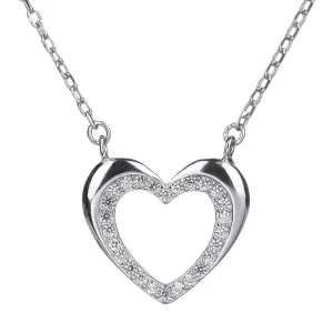 Stříbrný náhrdelník SRDCE #2113285
